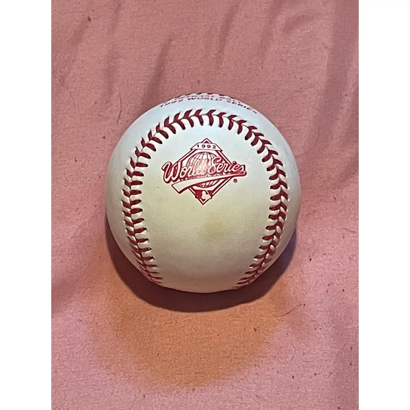 Rawlings Official Ball 1992 World Series Baseball