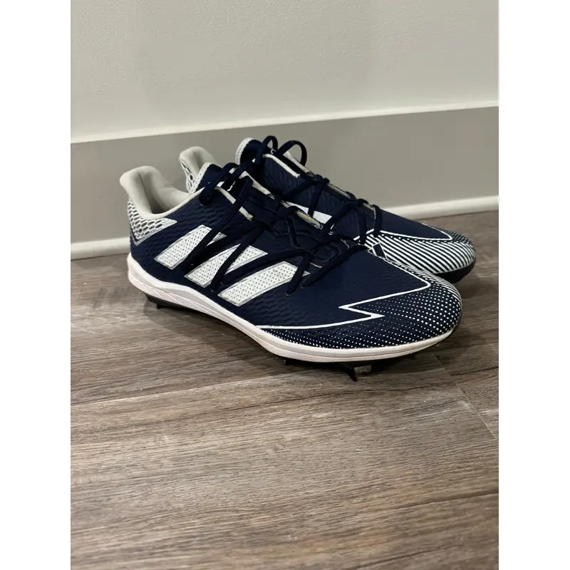 Blue Used Size 12 (Women's 13) Low Top Metal Adizero Afterburner