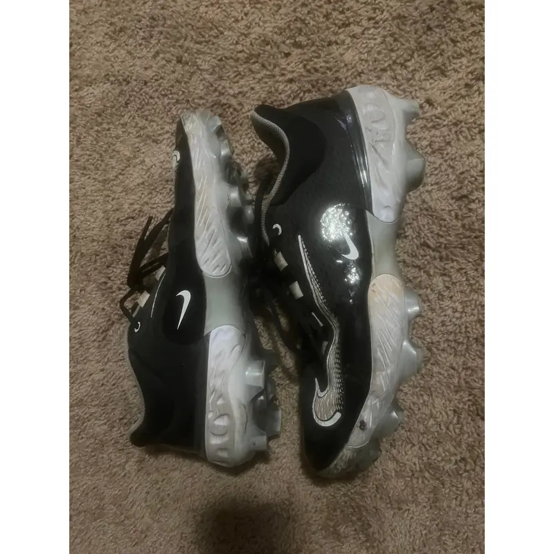 Black Men's Size M 11.5 (W 12.5) Nike Low Top React (Used)