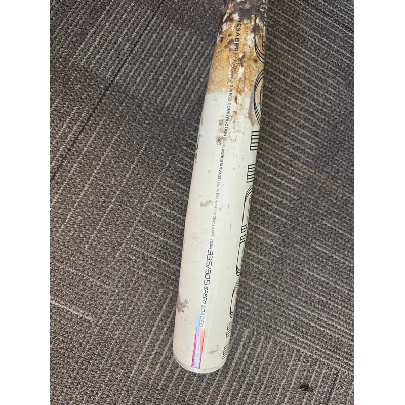 Used 2023 Warstic BBCOR Certified Hybrid 30.5 oz 33.5" Bonesaber Bat