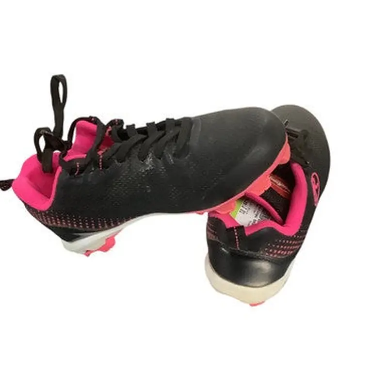 Used Rawlings BASEBALL CLEATS BB/SB Cleats Black Junior 01 11479-S000402208