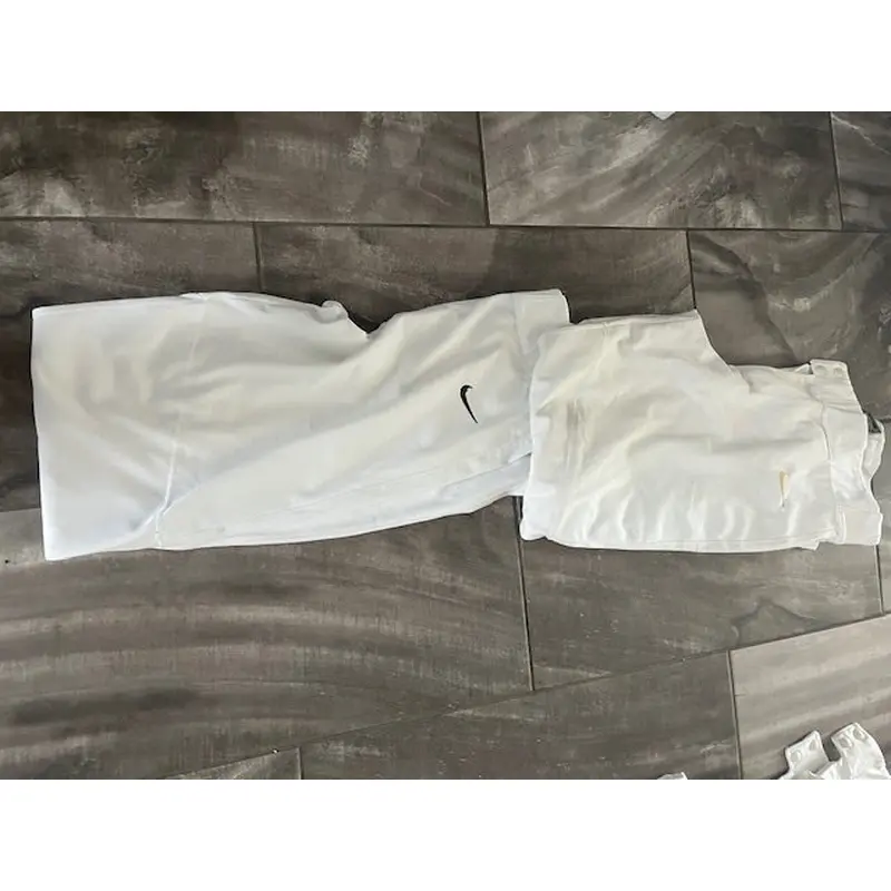 White Men's Large Adult Nike Game Pants (Used)