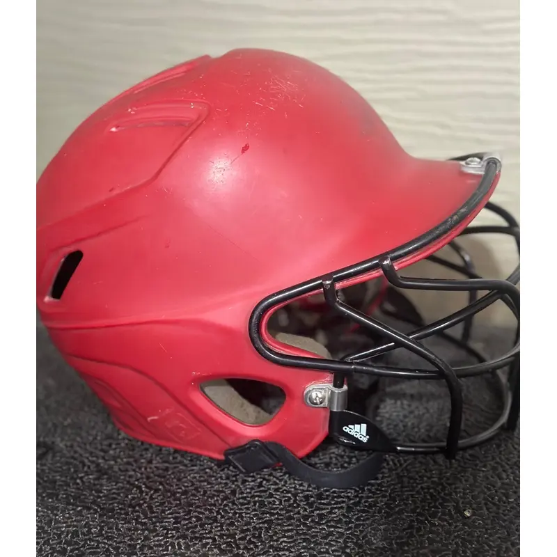 *Adjustable Toggle* Senior Adidas Batting Helmet   Facemask