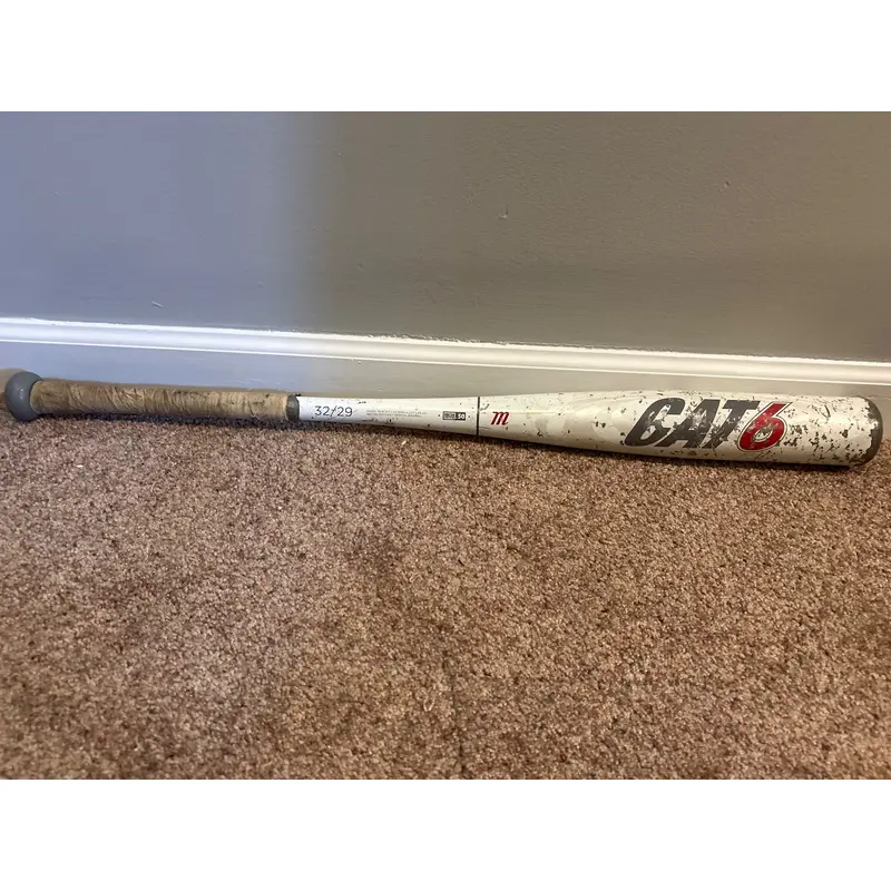 Used Marucci BBCOR Certified (-3) 29 oz 32" CAT6 Bat