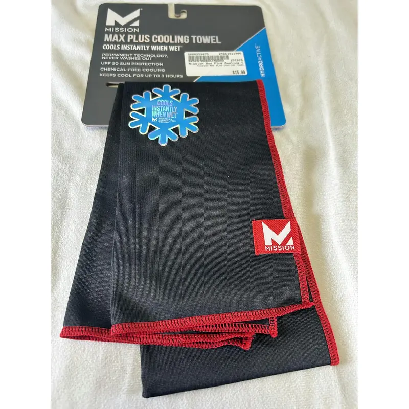 Used Mission Max Plus Cooling Towel Football Accessories
