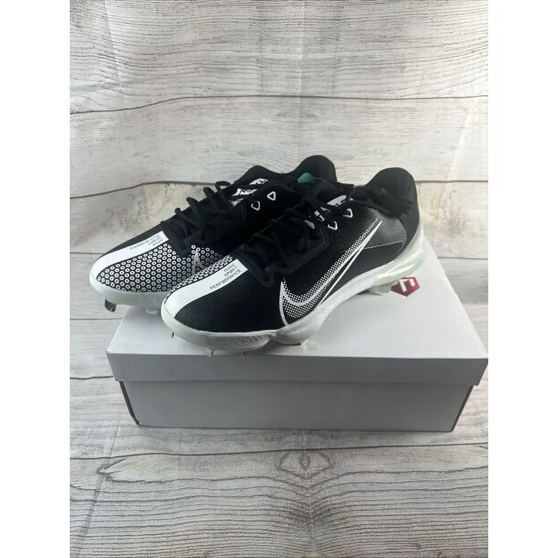 Nike Force Zoom Trout 7 Pro Black/White CQ7224-005 Mens Size 12