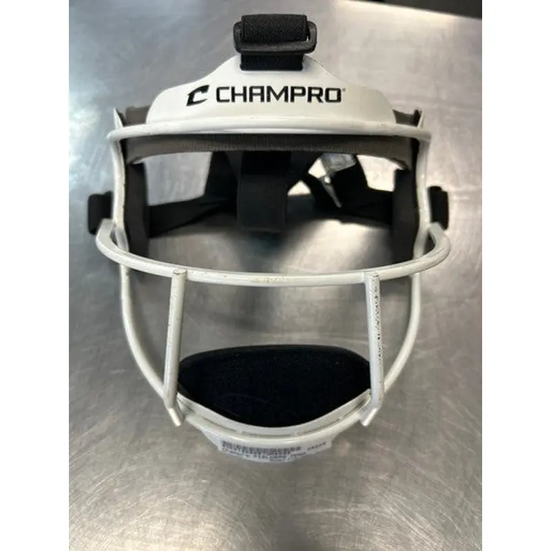 Used Champro FIELDERS MASK BB/SB Fielders Mask White MD 11868-S000064900