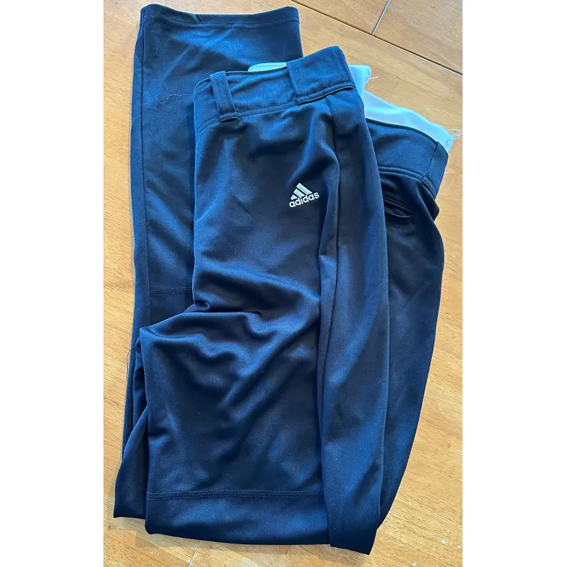 Mens Adidas size large black baseball pants