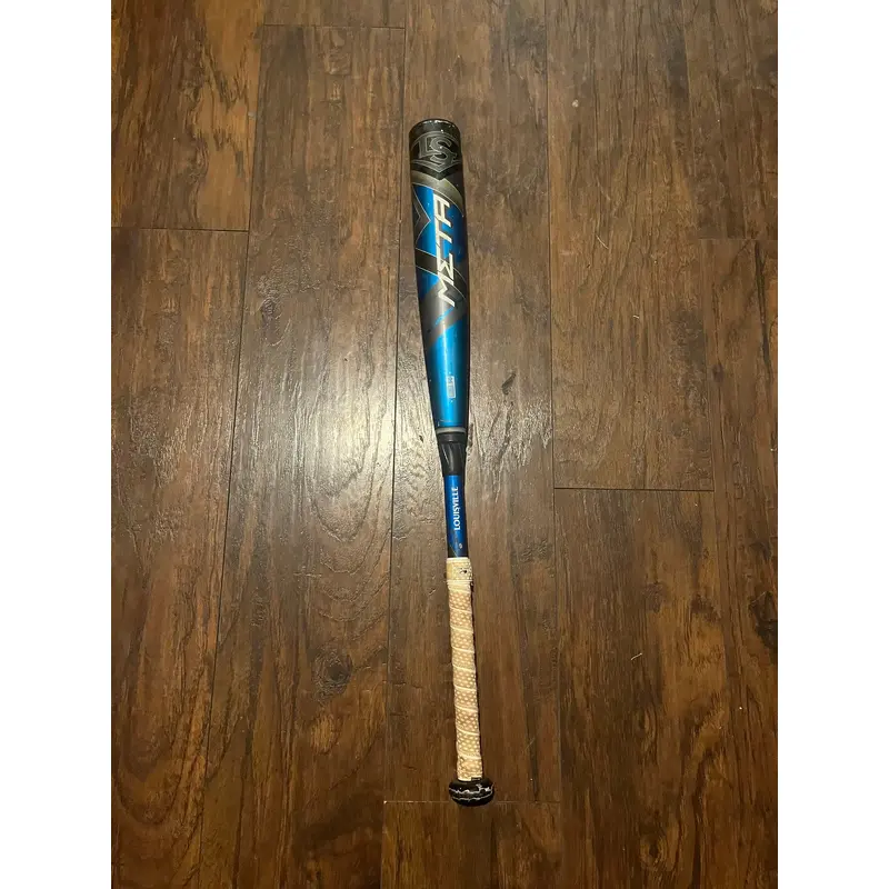 Used 2020 Louisville Slugger BBCOR Certified Composite 28 oz 31" Meta Bat