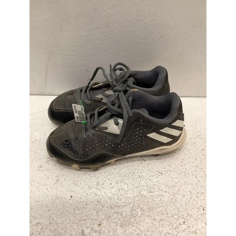 Used Adidas BB/SB Cleats Grey Junior 02 11443-S000196904