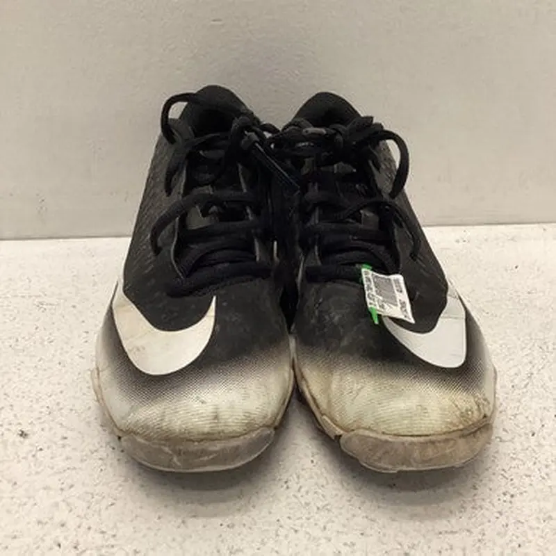 Used Nike FASTFLEX BB/SB Cleats Black And White Youth 06.0 11443-S000193701