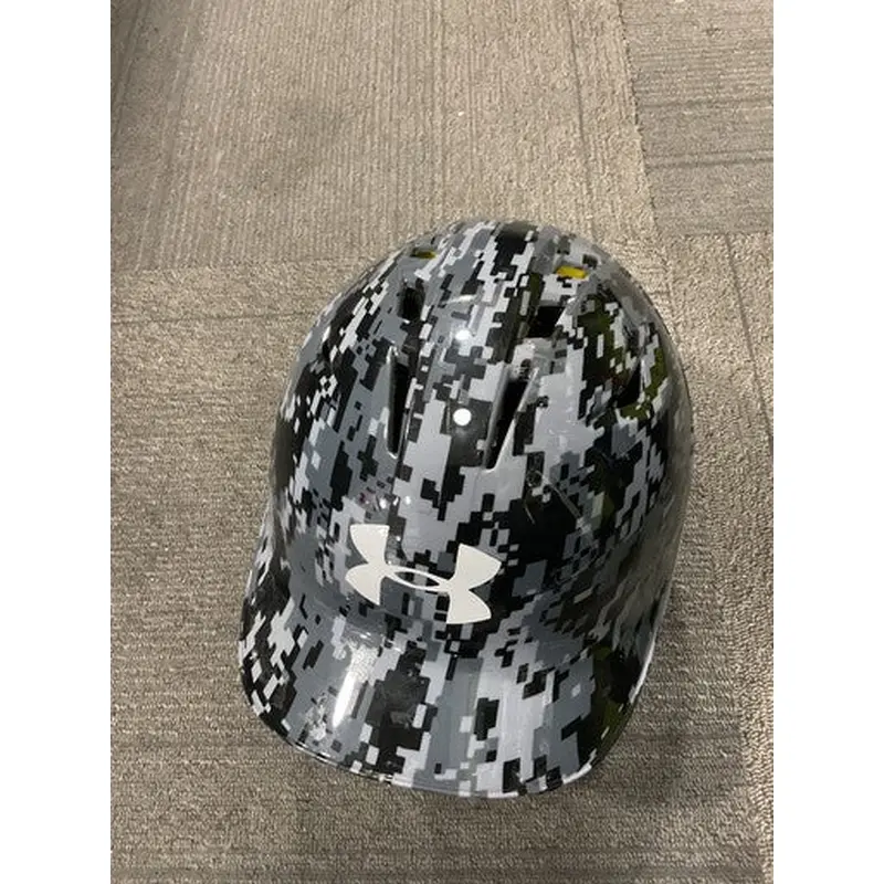 Used Under Armour HEAT GEAR Batting Helmet No Mask Grey SM 11614-S000218830