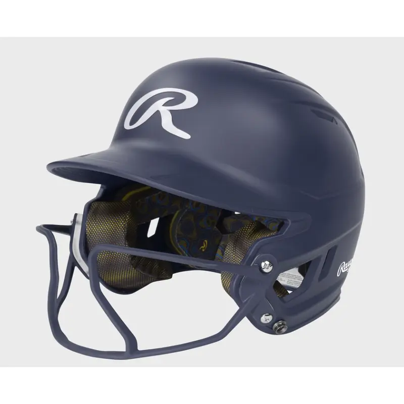 Rawlings Mach Hi-Viz Fastpitch Softball Batting Helmet W/Face Guard 6 7/8 - 7 5/8