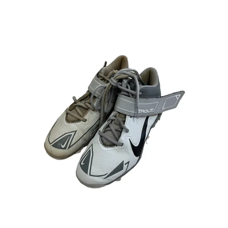 Used Nike TROUT BB/SB Cleats Grey Junior 05 11692-S000139337