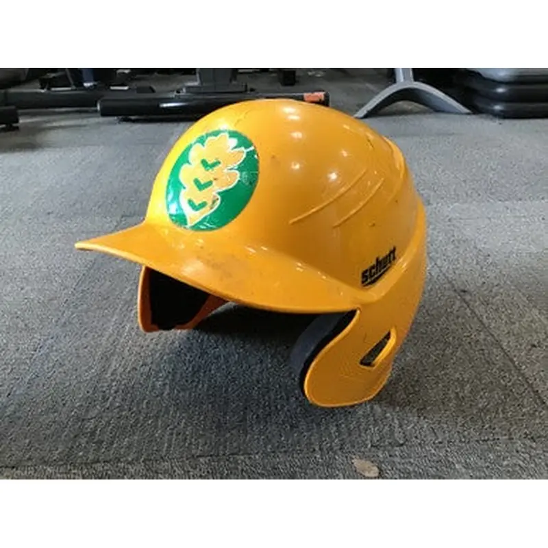 Used Schutt Batting Helmet Batting Helmet No Mask Gold Md 11614-s000204771