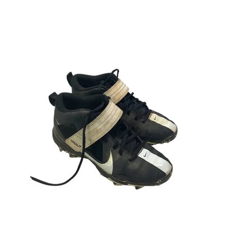 Used Nike 2016 TROUT MID BB/SB Cleats Black Junior 05.5 11347-S000251113