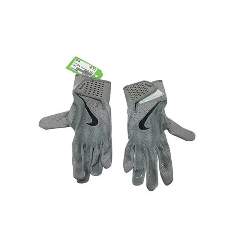 Used Nike ALPHA BB/SB Batting Gloves Grey SM 11347-S000251914
