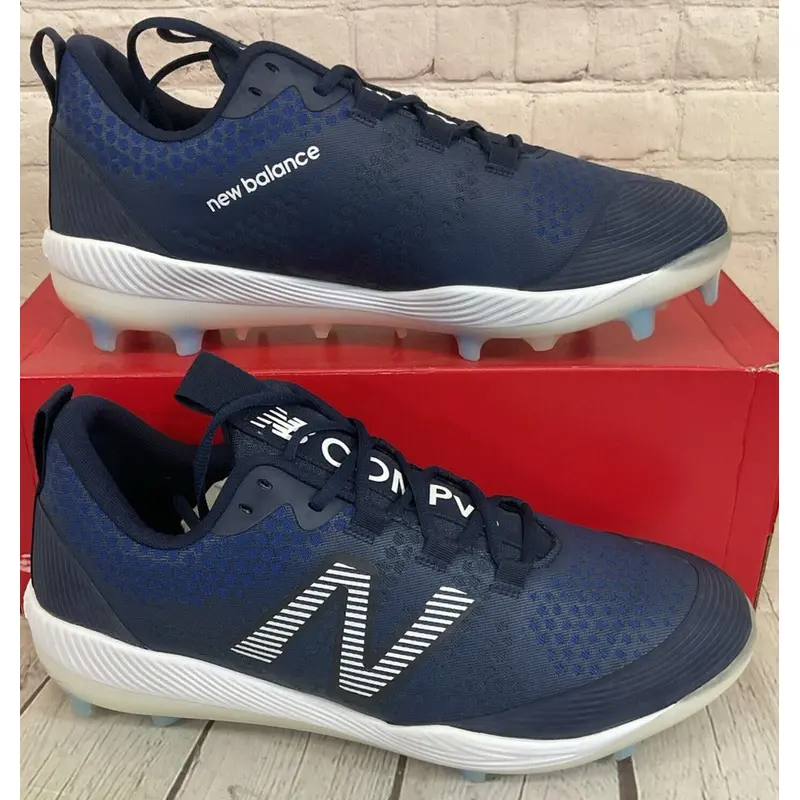 New Balance LCOMPTN3 FuelCell COMPv3 Men's Baseball Cleats Blue White US 13 D