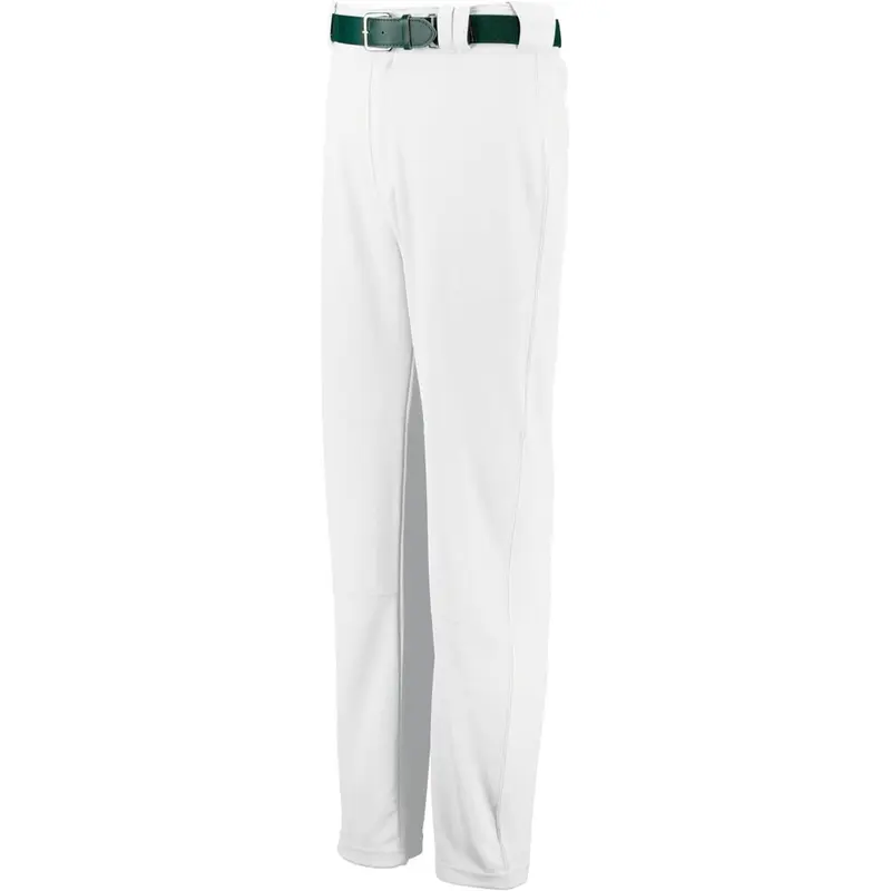 Russell Athletic Youth Unisex 234DBBK Size L White Boot Cut Baseball Pants NWT