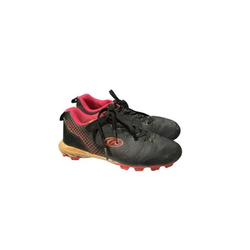 Used Rawlings SB CLEAT BB/SB Cleats Black Junior 03 11834-S000039110