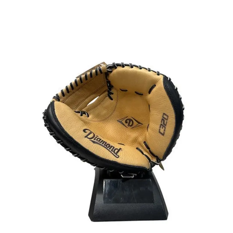 Used Diamond C320 RH Throw 32 Catchers Mitt - Black And Tan 11835-S000197508