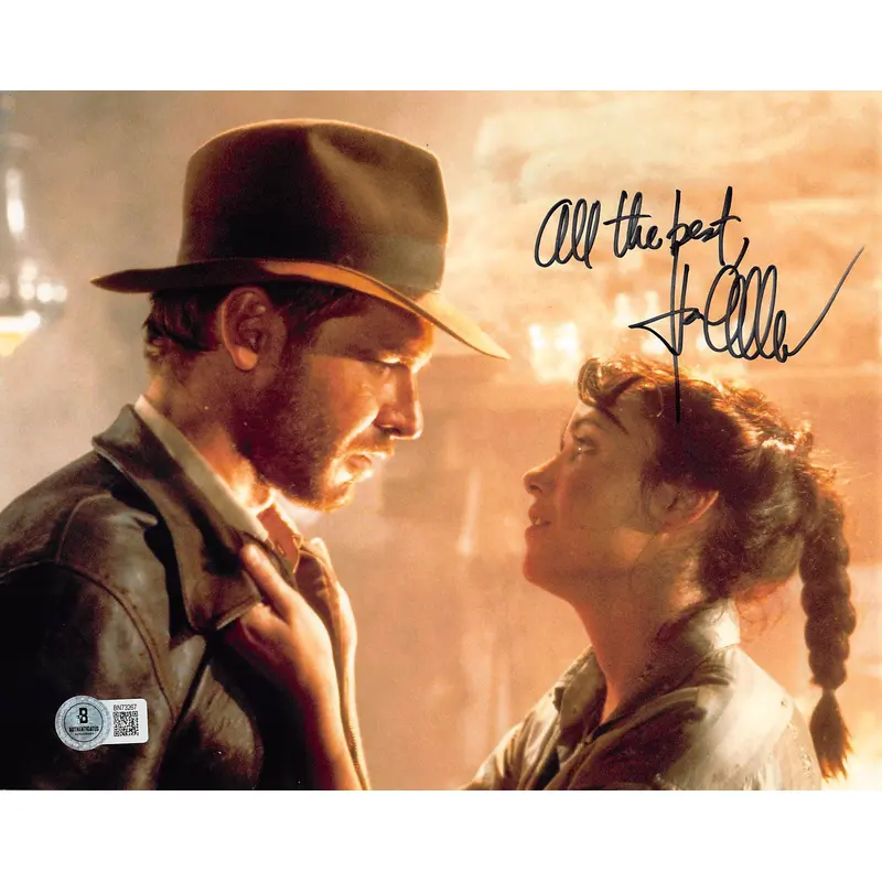 Karen Allen Indiana Jones "All The Best" Signed 8x10 Horizontal Photo BAS 3