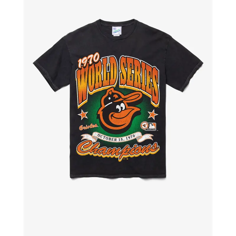 BALTIMORE ORIOLES COOPERSTOWN WORLD SERIES LOCKER VINTAGE '47 TUBULAR TEE