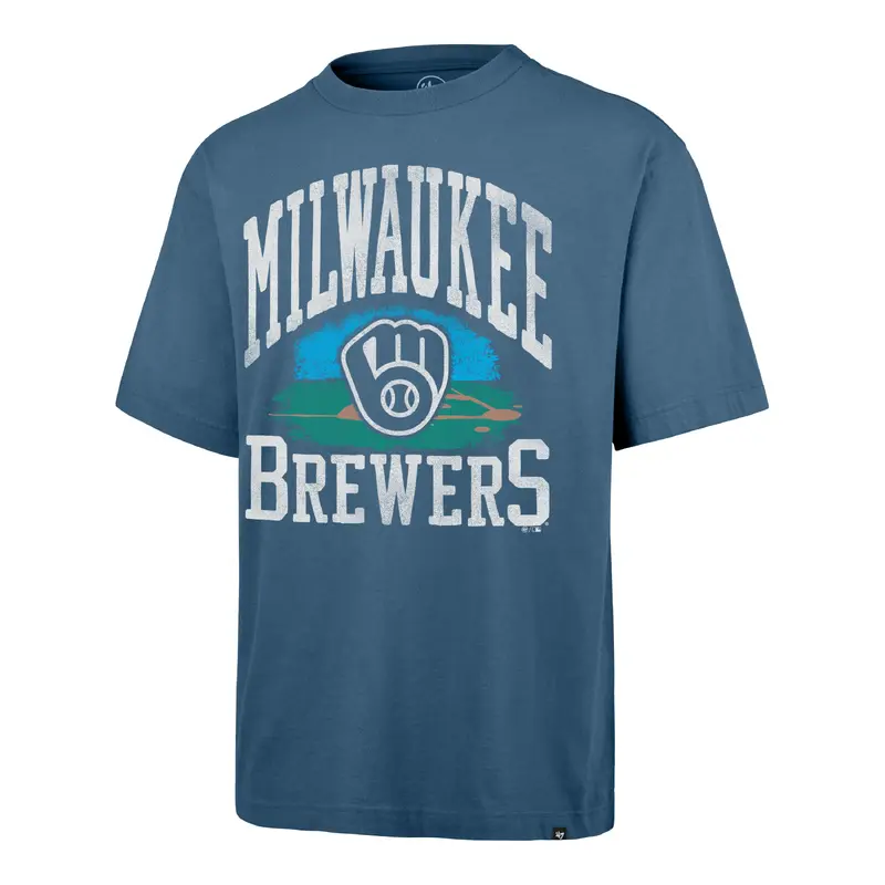 MILWAUKEE BREWERS CLOUDFIELD MONTAUK '47 FOUNDATION TEE