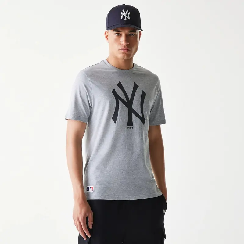 New York Yankees MLB Regular Grey T-Shirt