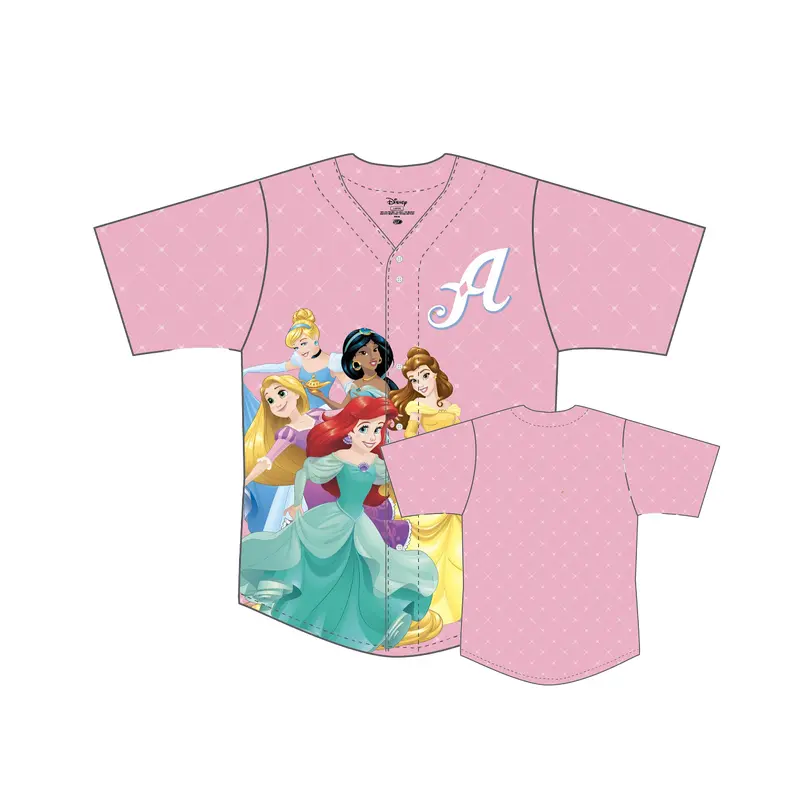 Reno Aces Princess Theme Night #2 Pink Toddler Jersey