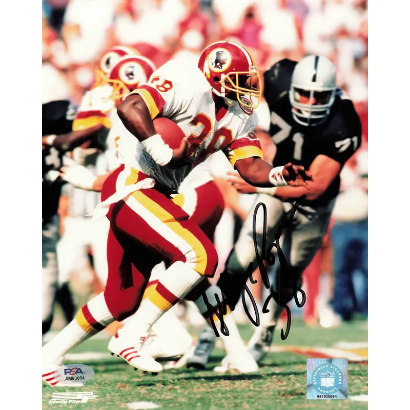George Rogers signed 8x10 photo PSA/DNA Washington Autographed