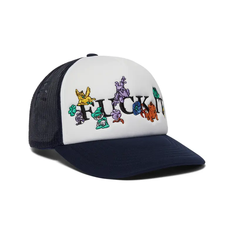 HUF - Trip Trucker Hat - Defender blue