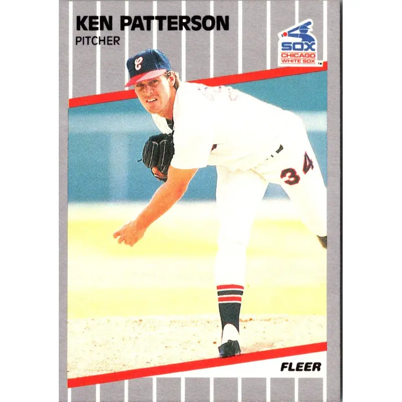 1989 Fleer Ken Patterson #508