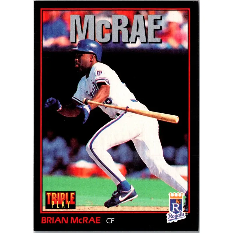 1993 Triple Play Brian McRae #21
