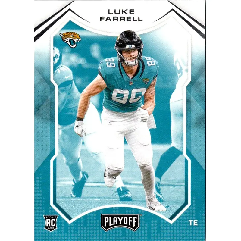 2021 Panini Playoff Luke Farrell #286 Rookie