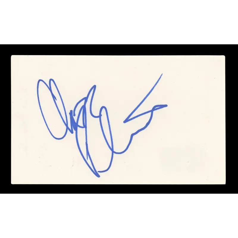 Chazz Palminteri A Bronx Tale Authentic Signed 3x5 Index Card BAS #BL96446