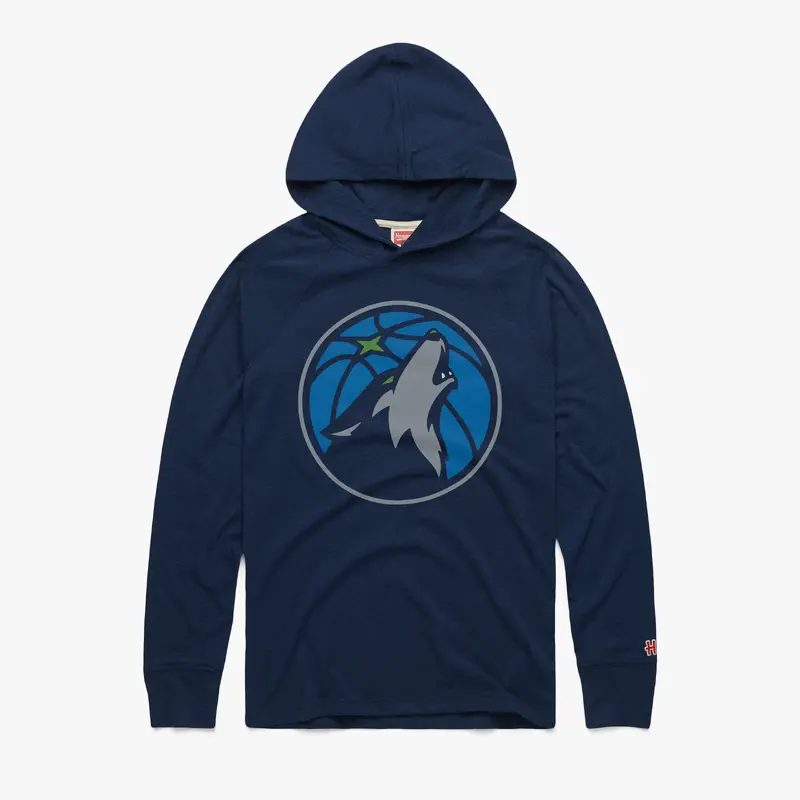 Minnesota Timberwolves Logo Lightweight Hoodie