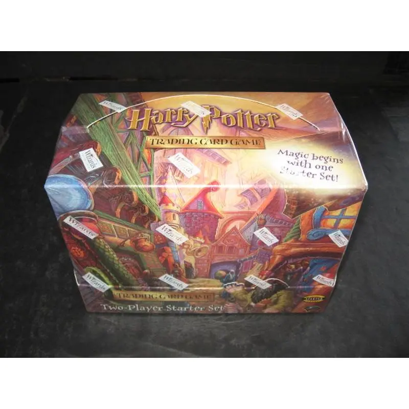 WOTC Harry Potter Trading Card Game 8 Starter Decks Box