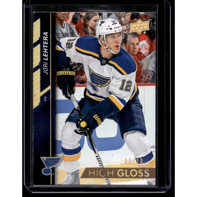 2015-16 Upper Deck - High Gloss - Jori Lehtera #163 /10