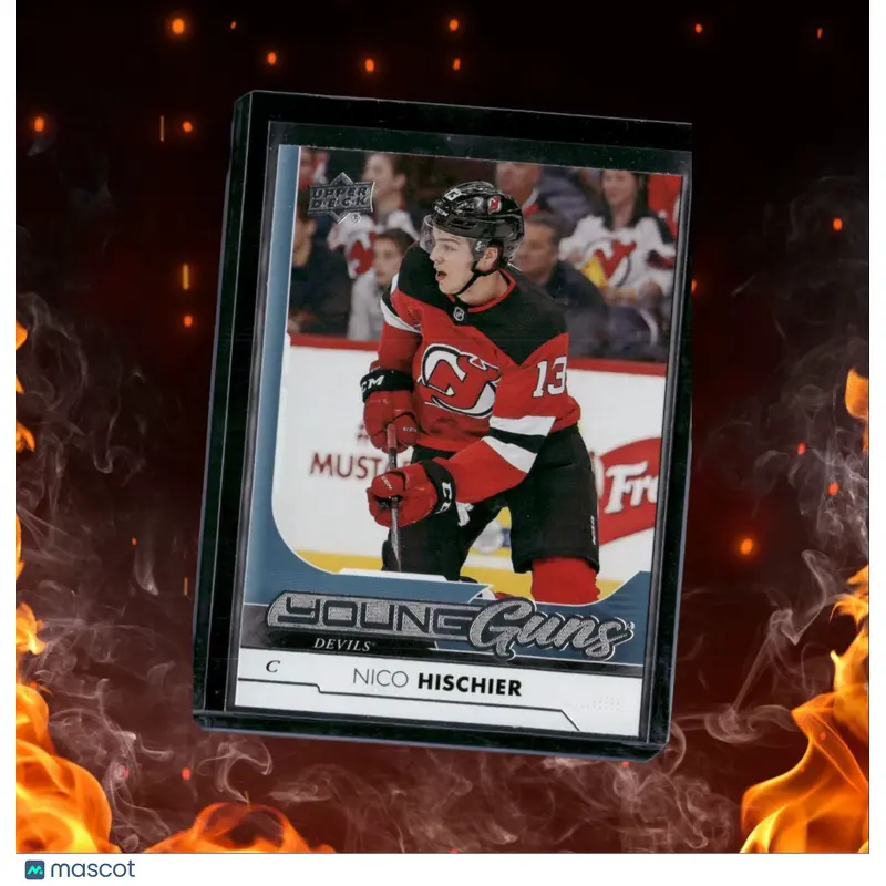 2017-18 Upper Deck Nico Hischier Young Guns Rookie #201