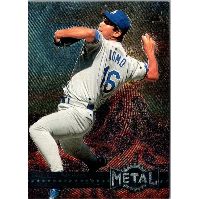 1996 SP Baseball Heroes Hideo Nomo #86