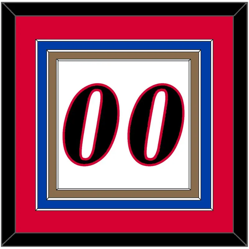 Philadelphia Number - Home White (1997-2009) - Triple Mat 2