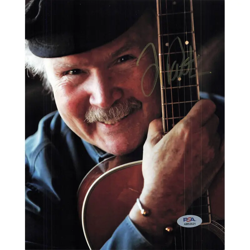 Tom Paxton signed 8x10 photo PSA/DNA Autographed