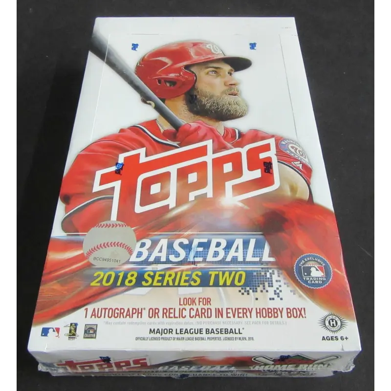 2018 Topps Baseball Series 2 Box (Hobby)
