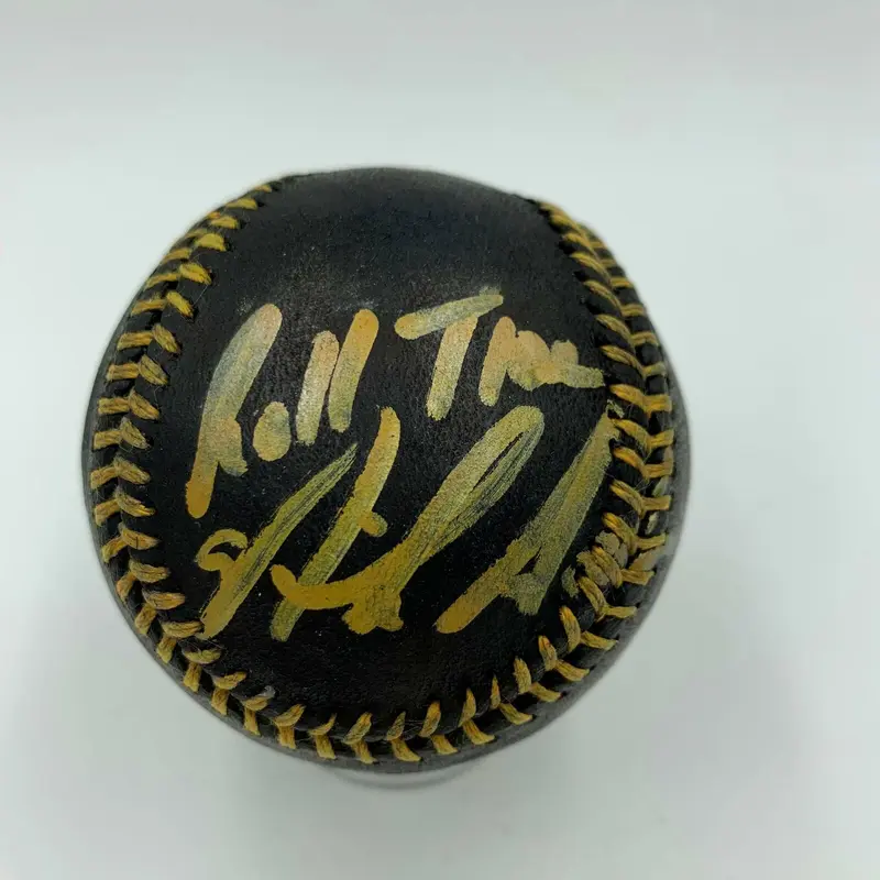 Nick Saban "Roll Tide" Signed MLB Baseball Beckett COA Alabama Crimson Tide
