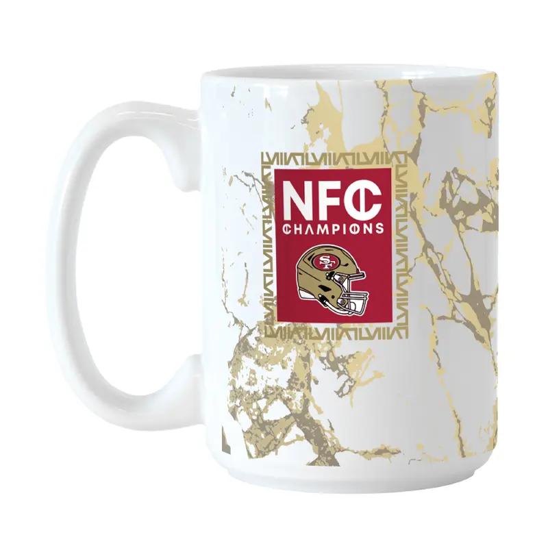 San Francisco 49ers 15oz Conference Champs Sublimated Mug