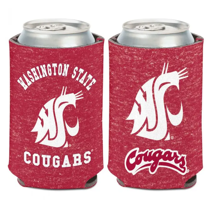 WASHINGTON STATE COUGARS SLOGAN CAN COOLER 12 OZ.