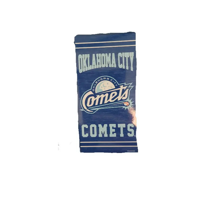 OKC Comets Primary Beach Towel