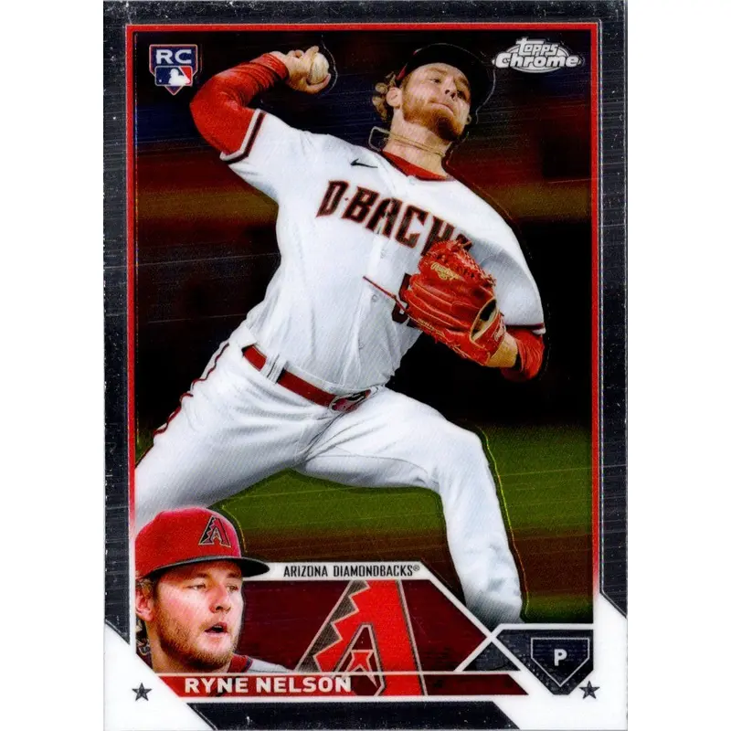 2023 Topps Chrome Ryne Nelson #193 Rookie