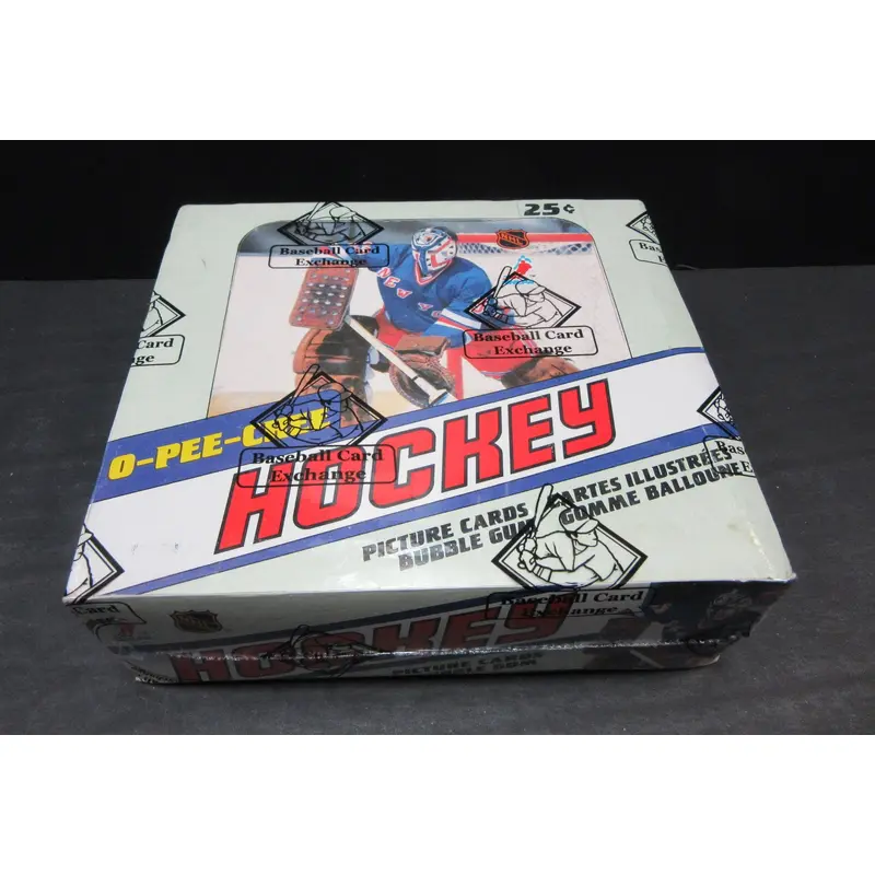 1981/82 OPC O-Pee-Chee Hockey Unopened Wax Box